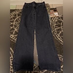 Denim Forum Black Flare Jeans